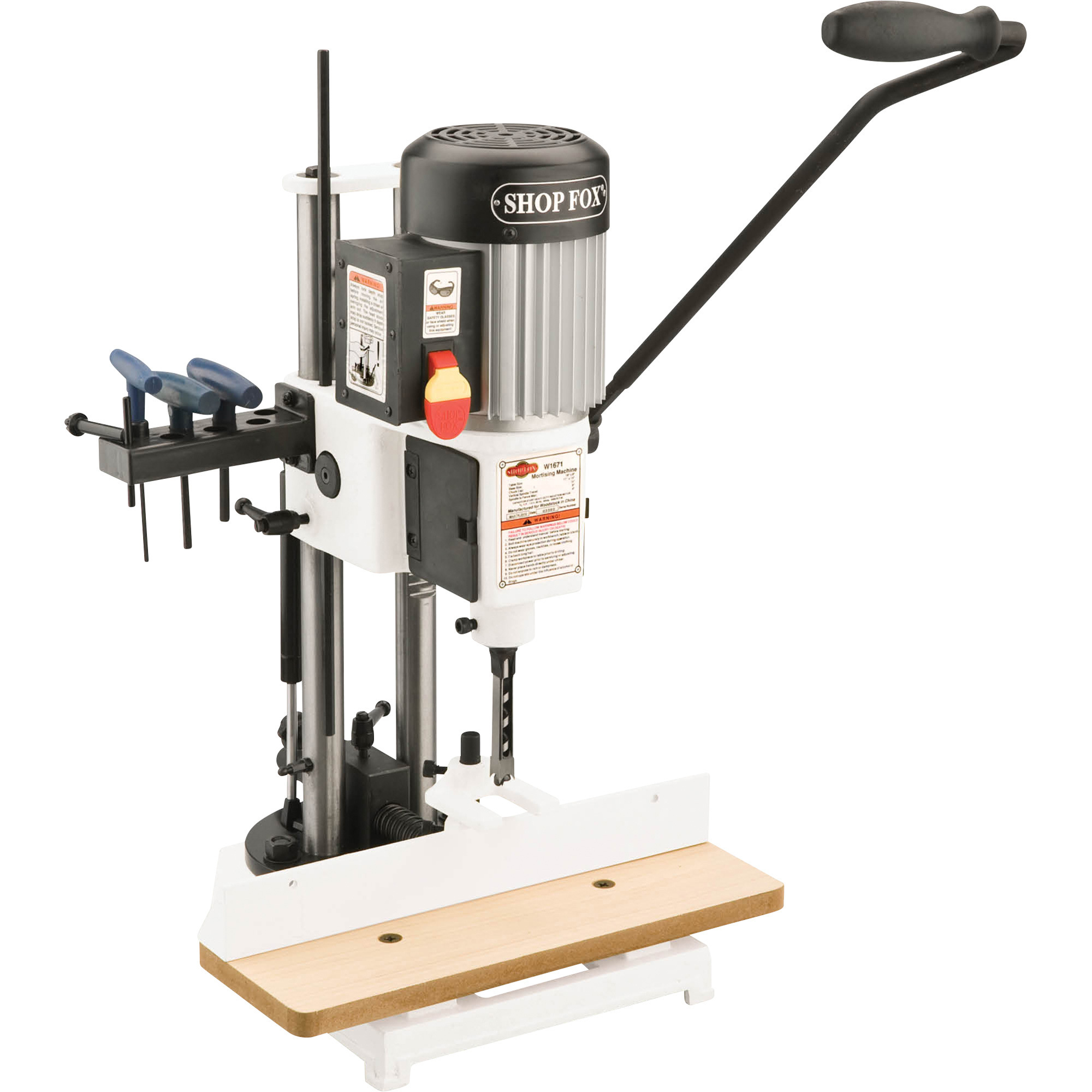 Shop Fox Heavy-Duty Mortising Machine, 3/4 HP, Model# W1671